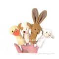 lovely dog,duck,rabbit,sheep animal finger doll